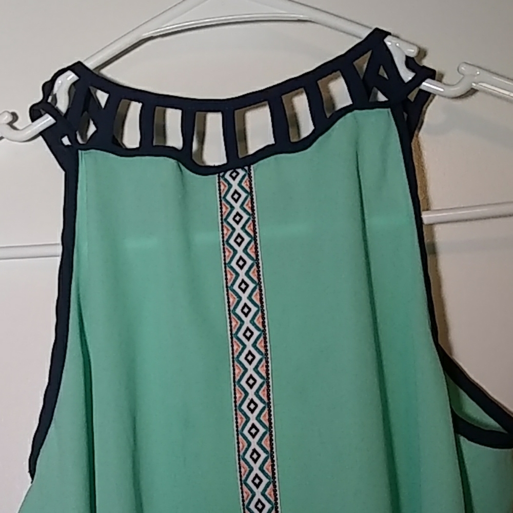Blousy tank top